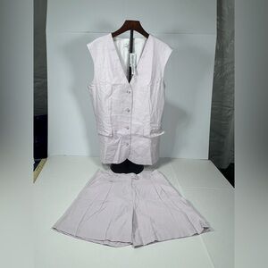 Elegant Pink Sleeveless Top